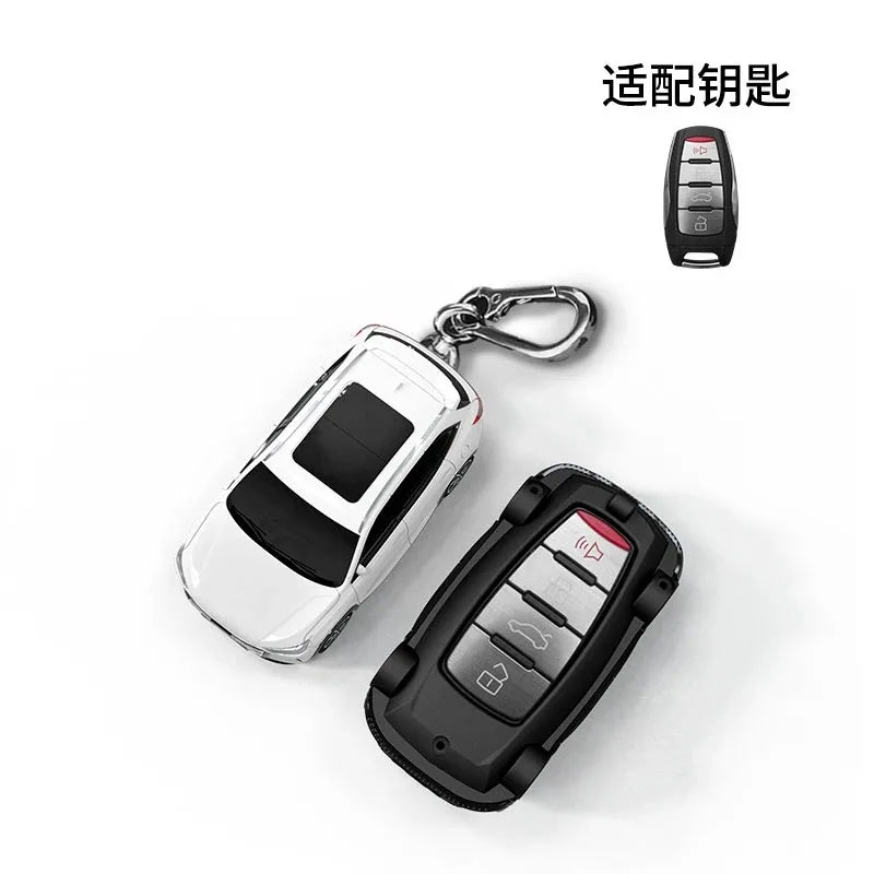 Car key fob case cover for Haval H6 (has light/no light) black or white