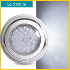 LED Swimming Pool Lamp AC12V Stainless Steel IP68 12W 18W 25W 35W 54W Underwater Remote Control RGB Lamps Blue/Warm white/ White
