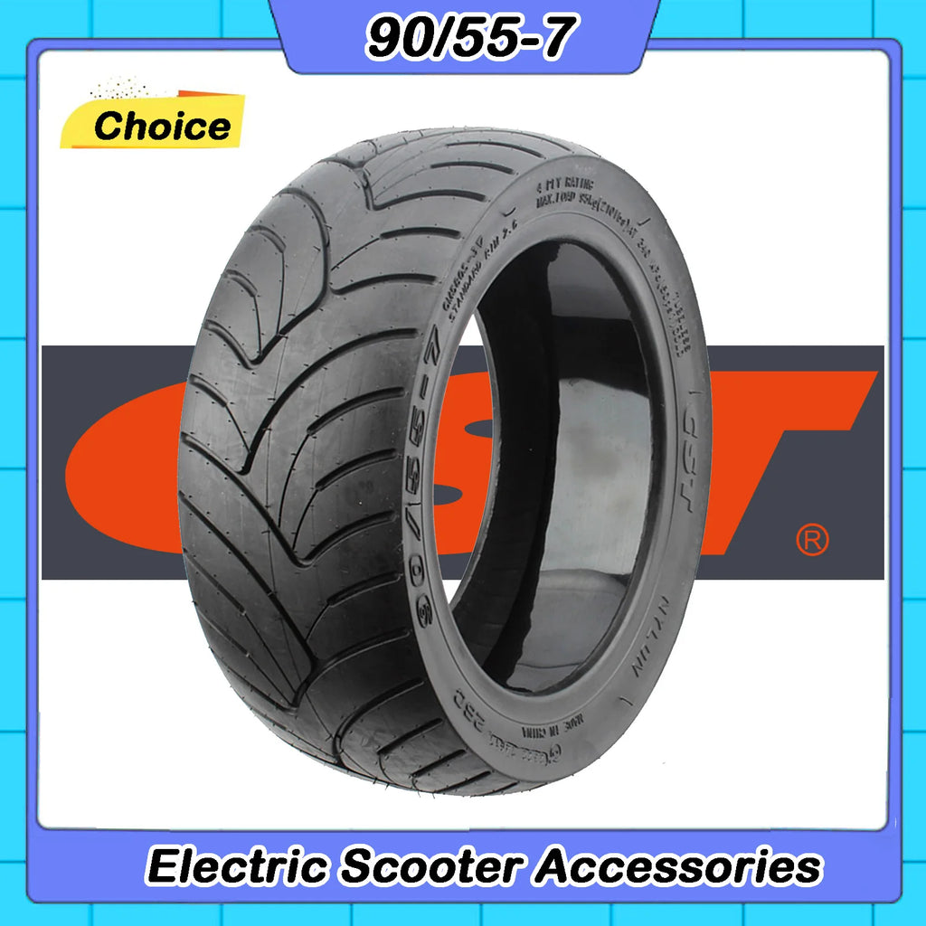 CST Tubeless Scooter Tire 90/55-7 for Segway Ninebot GT1 GT2 SuperScooter
