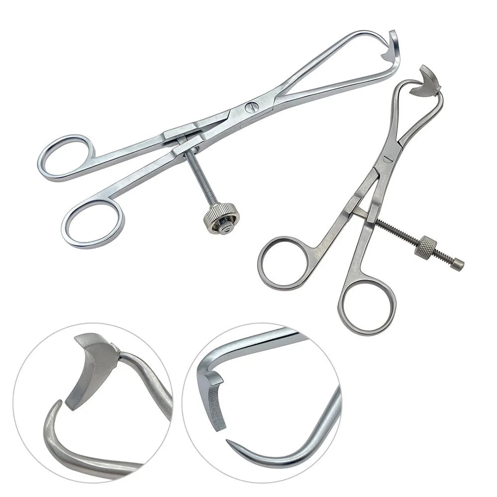 TPLO reduction retractor bone holding forceps, autoclavable pet orthopedic instrument, 1pc