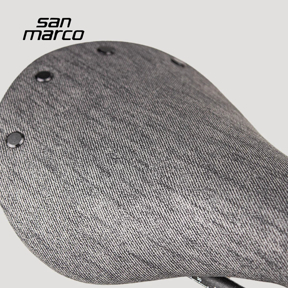 Ultralight San Marco Saddle Full Carbon Road Grave MTB Bike Seat for Men Women BMX Seat 265*150mm 130g Comfortable Cycling Parts