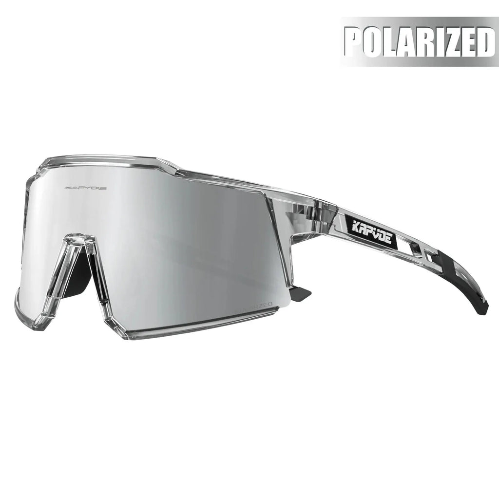 Kapvoe Cycling Glasses Polarized MTB Road Bike Glasses UV400 Protection Sunglasses Ultra Light Sport Eyewear Equipment