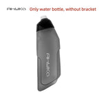 AhyKa 600ml Aerodynamic Bike Water Bottle with Bracket Set, MTB/Road, Black