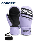 COPOZZ Ski Gloves 3M Thinsulate Insulated Waterproof Windproof Breathable, Unisex