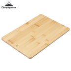 CAMPINGMOON Bamboo Board BBQ CK-P25 Portable Bbq Accessories Outdoor Camping IGT Wooden Table Top Dish Food d Tray