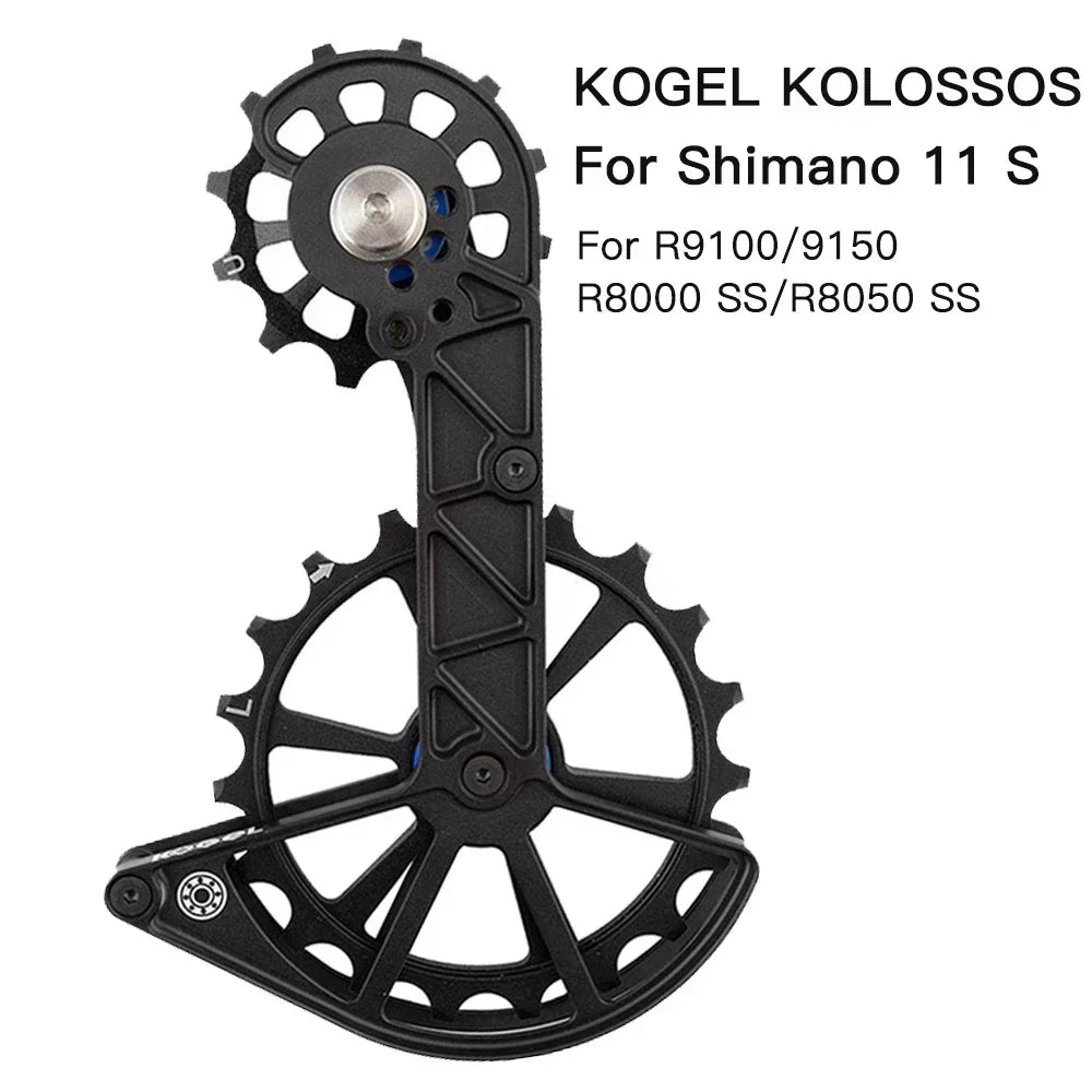 Kolossos Derailleur Pulley Wheel Oversized Bearing 82g for 105 ULTEGRA R9100 R8000 11s & Sram Red Force  eTap AXS 12 speed