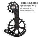 Kolossos Derailleur Pulley Wheel Oversized Bearing 82g for 105 ULTEGRA R9100 R8000 11s & Sram Red Force  eTap AXS 12 speed
