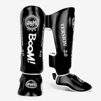 Muay Thai Shin Instep Guards Thickened Leg Protectors, Sanda Boxing Taekwondo, S-L, Multi-Color