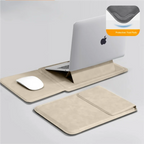 Laptop Sleeve Case 13 14 15 15.6 16Inch For HP DELL Bag For Macbook Air Pro 13 13.6 M4 Notebook Case with stand Men Women