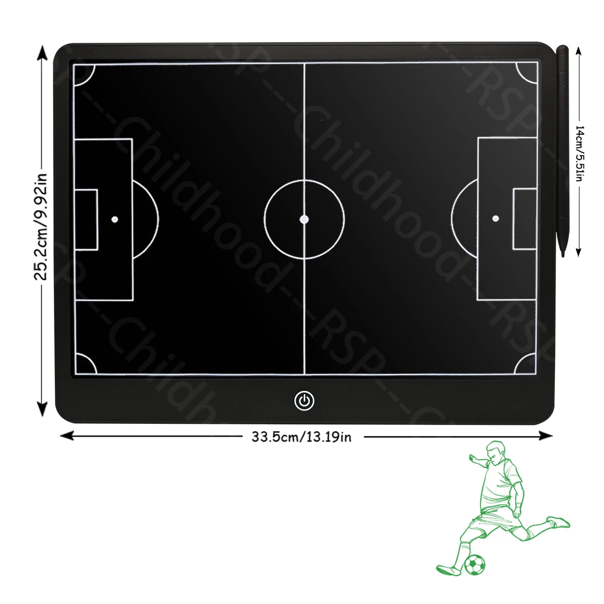 8.5/16-Inch LCD Electronic basketball/Football/handball/rugby/ice hockey/volleyball Coaching Tactical Board for Sports Training