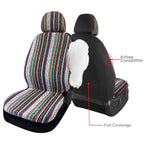 Multi-Color Baja Saddle Blanket Weave Universal Car Seat Cover