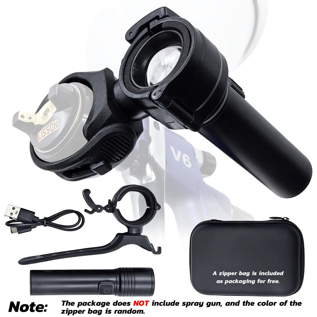 Upgrade Universal Spray Gun Light with 2 Straps Airbrush Paint Fill Light Adjustable Lighting Power Brightness Painting Tool Acc