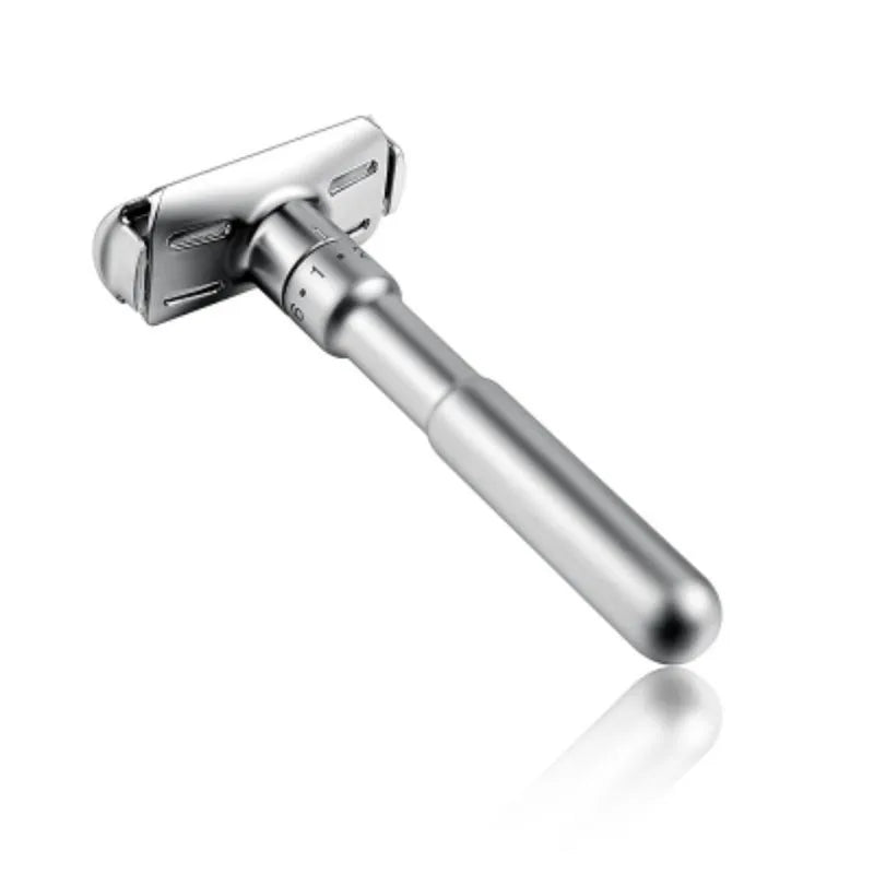 Barbershop Accessories Men's Shaving Machine Manual MEN'S Double-Edged Razor 1-6 Settings Beauty Tool Razor