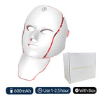 Face Neck Beauty Mask 7 Colors Light LED Mask Photon Red Light Facial Skin Care Repair Skin Anti Aging Wrinkle Skin Tightening