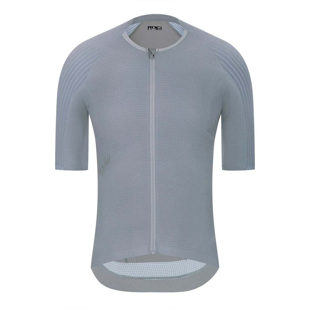 YKYWBIKE Men's Cycling Jersey Short Sleeve Quick-Dry Breathable Road/MTB Shirt, Black