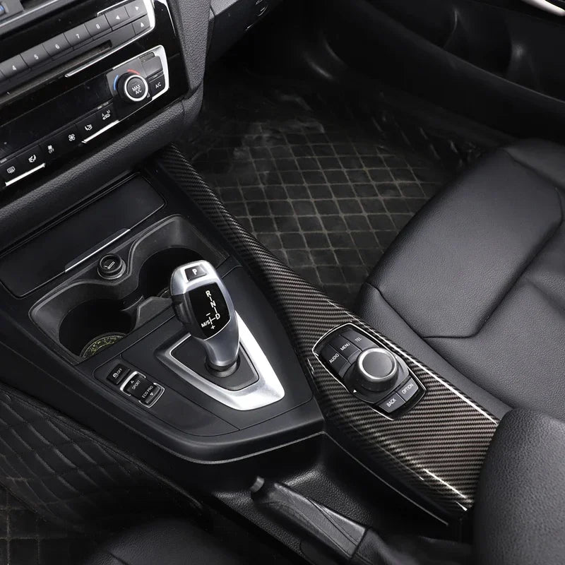BMW 1/2 Series F20 F21 F22 F23 2012-2018 ABS Carbon Fiber Interior Trim Sticker Set