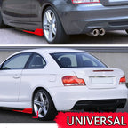 Car Side Skirt Extension Splitter Rocker Panels Lip Bumper 4pcs For Golf 7 Gti Seat Ibiza 6l Clio 4 X5 E53 W177 W211 W205 Audi A
