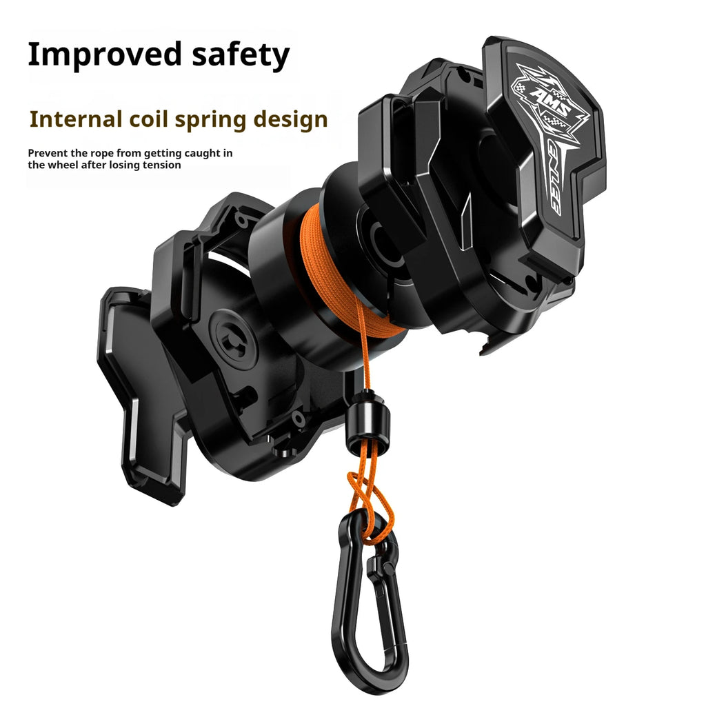 Enlee Retractable Bicycle Traction Rope Pull Rope With Hook Bicycle Tow Rope Strong Tension Safety MTB Trailer Rope Outdoor Tool