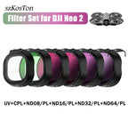 Filter Set for DJI Neo 2/Mini 5 Pro/mini 4 Pro/Filp ND MCUV CPL Filters Anti-glare Optical Glass Lens Accessories