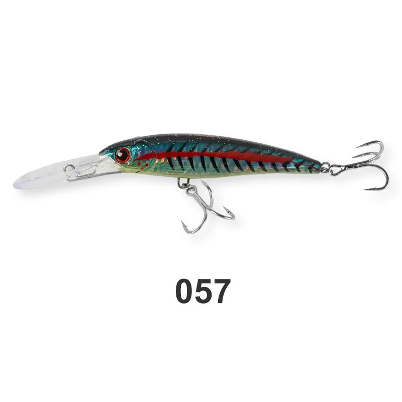 Noeby Trolling Minnow Fishing Lure 12cm 32g Floating 14cm 52g 16cm 73g Sinking Wobbler Artificial Bait Saltwater Fishing Lure