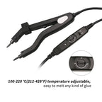 Tongs for hair extensions Smart Heating Tip Professional Hair Extension Tools Hair connectors extension tongs Heating Iron Hot