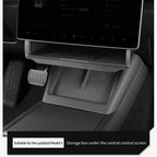 For Tesla New Model 3 Y Juniper Highland 2025-2020 2026 Car Hidden Under Screen Storage Box Central Control Organizer Case Tray