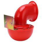 Car Horn 150db Red Air Horn Electric  Horn Cow Sound Metal Horn for Truck Train Boat Motorcycle Car Cow Sound Horn