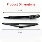 Rear Windshield Wiper Arm Blade for Renault Clio 2 II 1998 1999 2000 2016 Windshield Windscreen Clean Back Window Brush