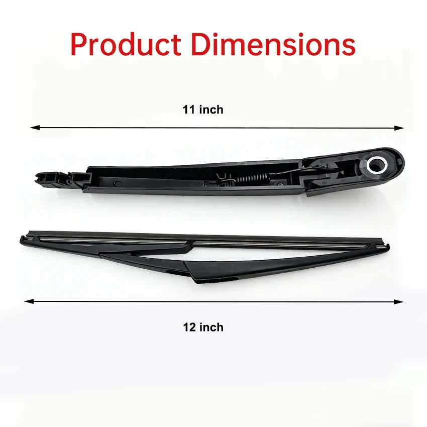 Rear Windshield Wiper Arm Blade for Renault Clio 2 II 1998 1999 2000 2016 Windshield Windscreen Clean Back Window Brush