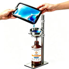 3D Printer Resin Recycle Funnel Stand Resin Vat Holder Resin Tank Stand Funnel Holder Easy to Pour Liquid to Bottle Easy Clean R