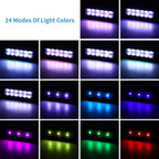 USB Aquarium Timer Led Lights For Fish Tank Full Spectrum Fish Tank Light LED Lamp for Water Plants Aquatic Lamp Light 6W/9W/12W