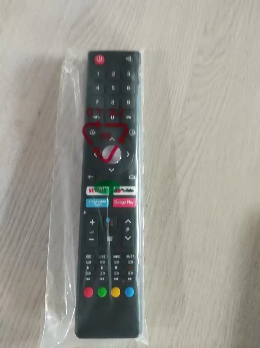 New Replacement Remote Control For Prism + A43 Smart for LCD LED TV