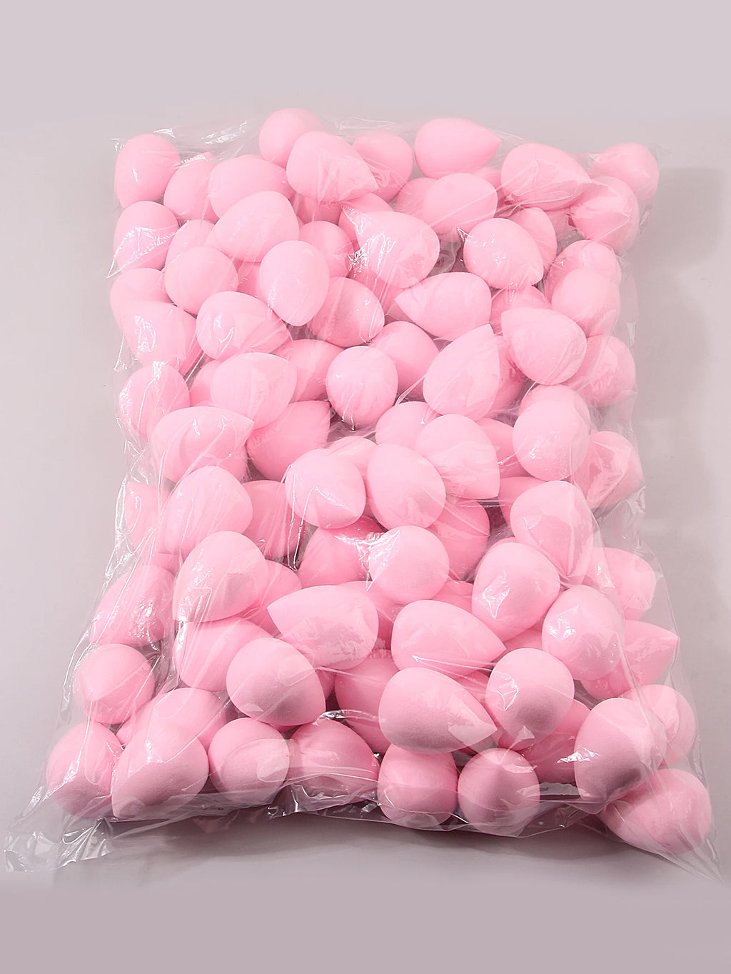 100PCS large makeup sponge, suitable for face cream and powder concealer, loose powder makeup applicator