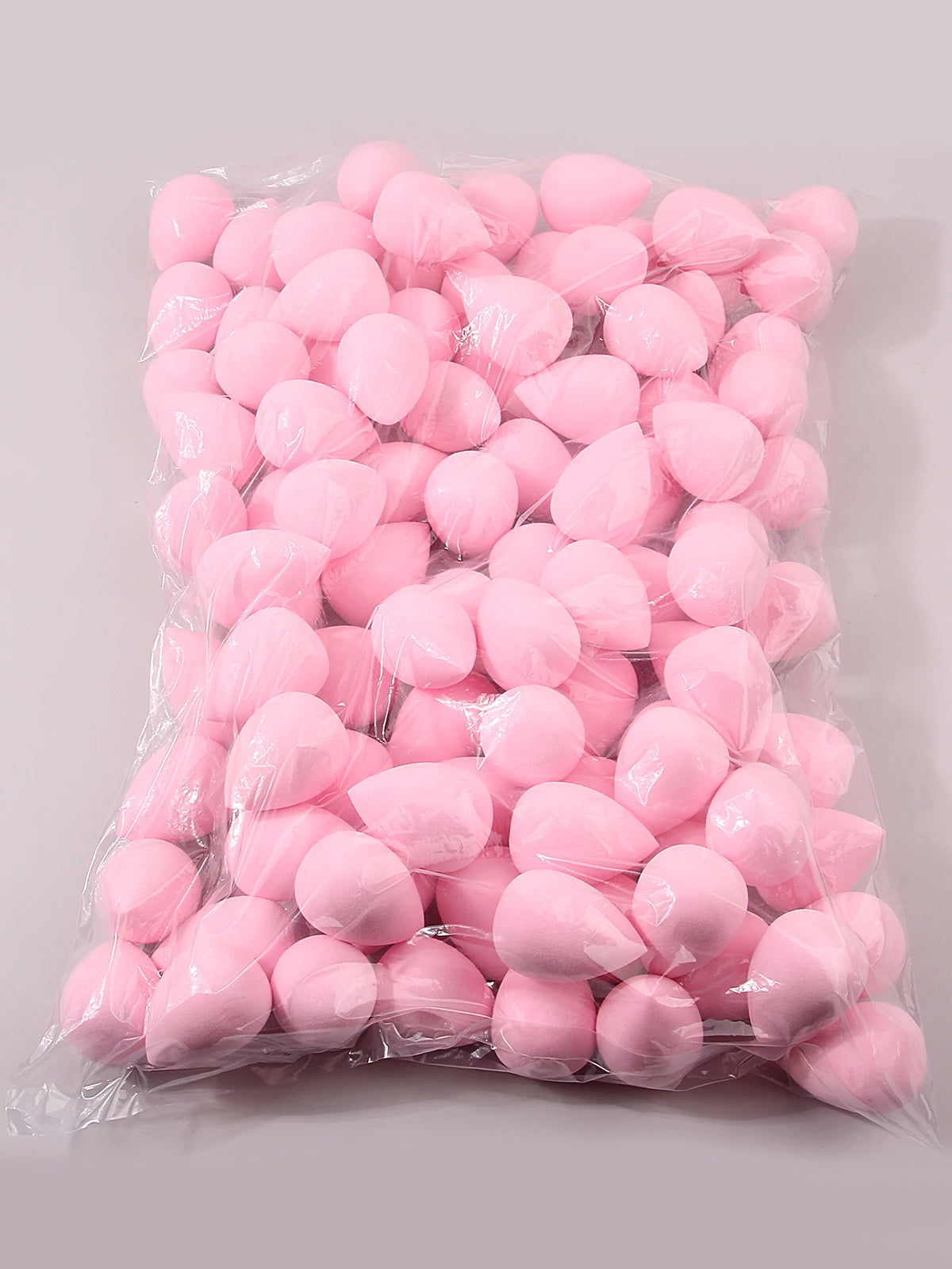 100PCS large makeup sponge, suitable for face cream and powder concealer, loose powder makeup applicator