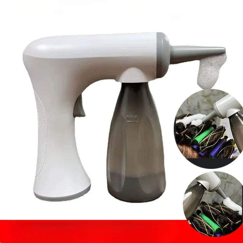 Electric Perm Foam Bubble Device Cold Hot Perm Hairdressing Styling Tool Hairdresser Salon Rechargable Perming Foaming Machine