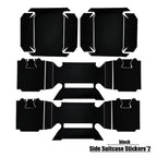 For R1300GSA R 1300 GS ADV R1300GS Adventure 2025- Motorcycle Suitcase Stickers Protective PEVA Frosted Anti-slip Sticker