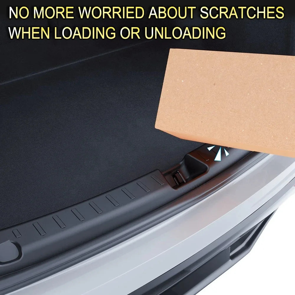 Tesmayx TPE Trunk Sill Plate Cover for Tesla New Model Y Juniper Launch 2025+ Scratch Protection Accessory