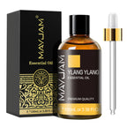 100ML Pure Plant Essential Oil Mint Bergamot Patchouli Citronella Lemongrass Chamomile Cedarwood For Reed Diffuser Humidifier