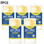 60% Urea Foot Care Cream Stick - Intensive Cracked Heel Repair, Callus Remover for Dry Feet - Fast Absorbing Foot skin
