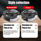 Flycatcher Rechargeable/USB Electric Fly Trap CHIGO Safety Insect Flytrap Indoor/Outdoor Pest Catching Tool For Kitchen Garden