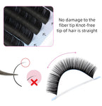 10 Cases Individual Eyelashes Extension 6-20mm Synthetic False Mink Eyelash Lower Lashes Russian Volume Makeup Eyelash Wholesale