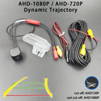 170 Degree AHD 1080P Car Rear View Camera for Mazda 6 Mazda6 Ruiyi RX-8 Atenza GH 2007-2013 Vehicle Trajectory/Ruler Night Visio