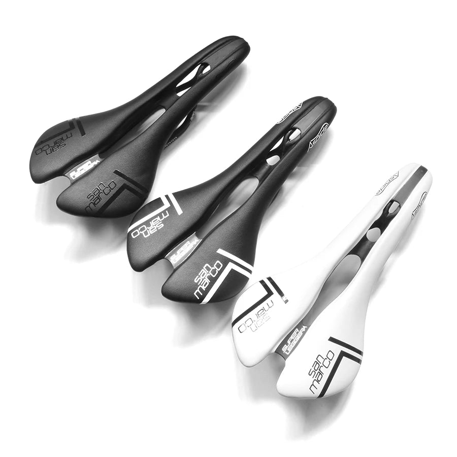 San Marco Aspider Bicycle Saddle Road Mtb Carbon Bicycle Seats Ultralight for Men Women 131mm Outdoor Cycling Bike Accessories
