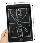8.5/16-Inch LCD Electronic Football Coaching Tactical Board Strategy Marker Board Soccer Coach Blackboard for Sports Training