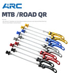 ARC Bike Skewers Alloy CNC Quick Release Skewers Front 100mm Rear 135mm Road MTB Mountain QR Axle For Bicycle Hub Parts