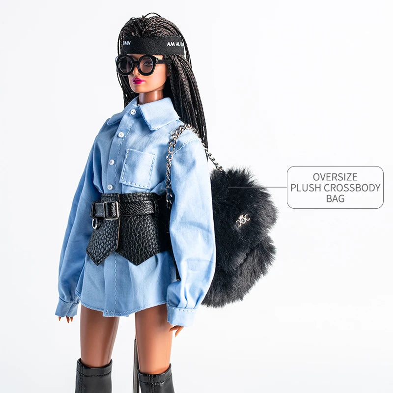 Xianxian Doll Clothes Suit 1/6 Anime BJD Trend 32cm Supermodel Doll Clothe Accessories Cyberpunk Series Girls DIY Toys Collector