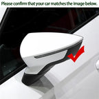 Gloss Black Mirror Cap for Seat Leon Lion 5F III Ibiza 6F V KJ1 Arona KJ7 Carbon LookCar Side Rearview Mirror Cover Accessories
