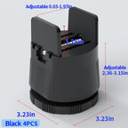 Adjustable Splint-Type Lift Pads: Moisture-Proof, Shockproof For Furniture Legs; Fits Table/Chair/Stool Legs For Heightening