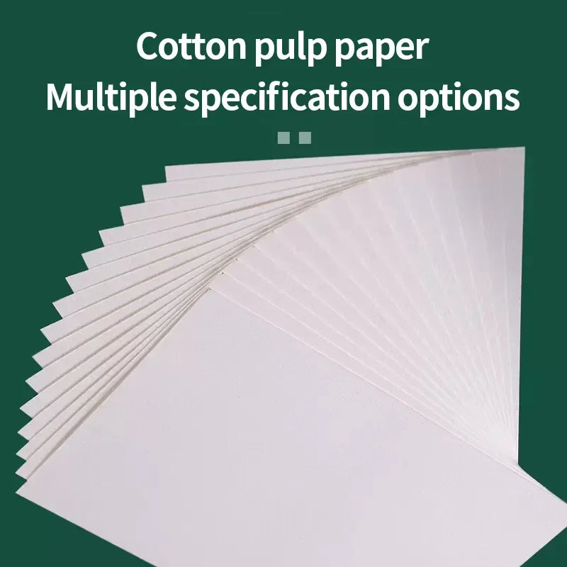 100% Cotton Watercolor Paper Sealing Pad 32K 16K 8K 20Sheets 300gsm/200gsm Water Color Drawing Painting Book Sketchbook Art Supp