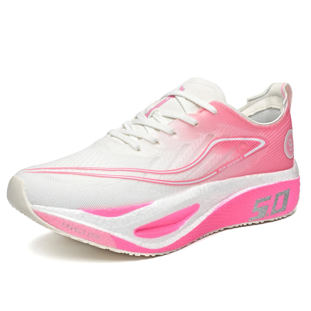New Trendy Sports Running shoes, Comfortable and Breathable Men's and Women's Sports Casual shoes, Outdoor Large-sized Black 10